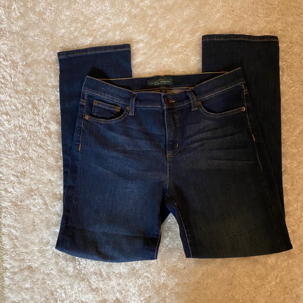 LRL Laure Jeans Co. Classic Straight Jeans, sz 10
